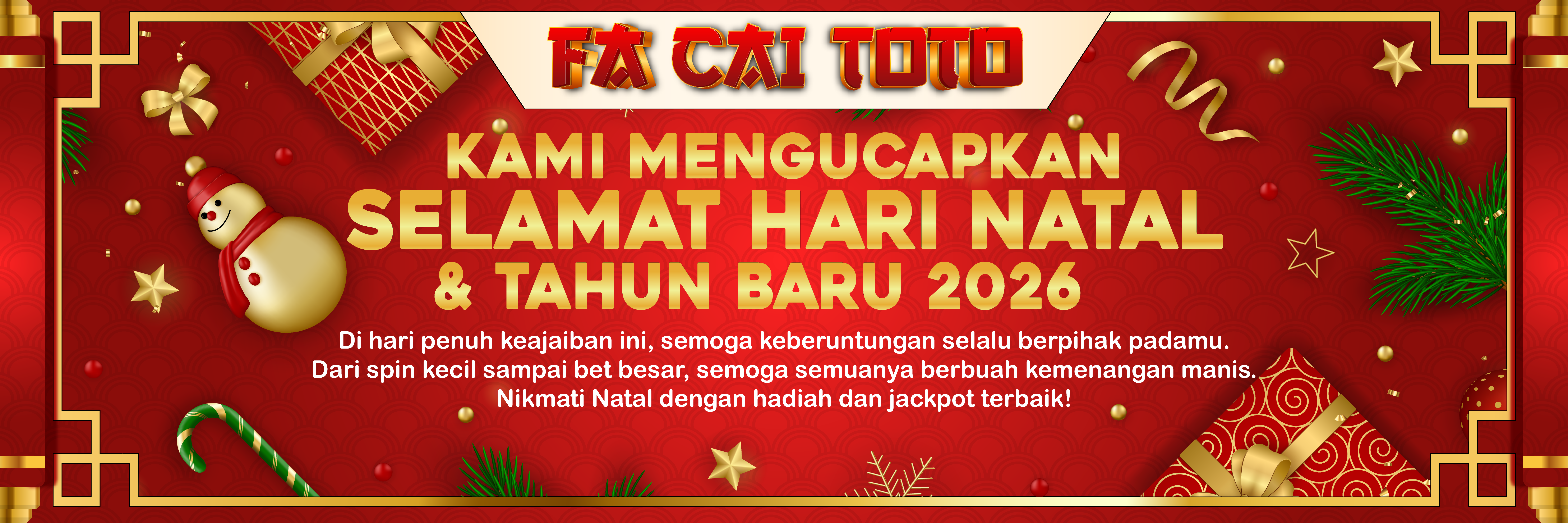 SELAMAT HARI NATAL & TAHUN BARU 2026